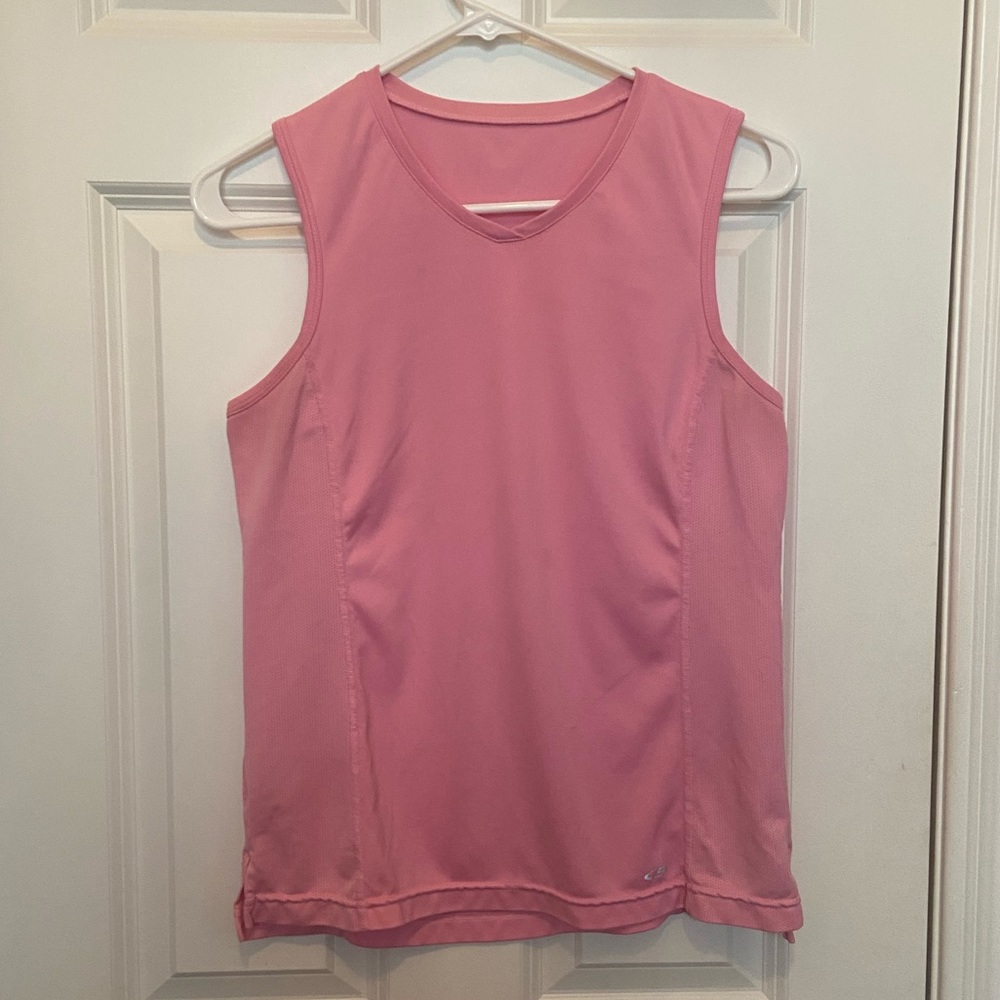 Pink workout top